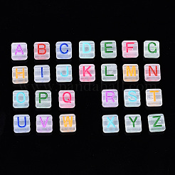 Maillons multi-brins en acrylique transparent givré&nbsp;MACR-N008-38