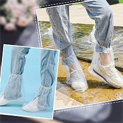 100 funda impermeable desechable para zapatos de polietileno.&nbsp;DIY-GO0003-37