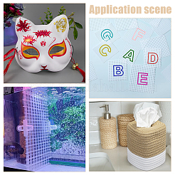 Листы полиэтиленового пластикового холста&nbsp;FIND-WH0199-245B