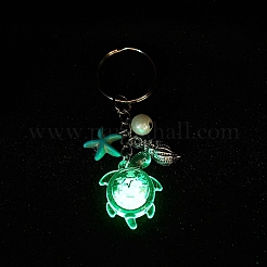 Светящиеся прозрачные акриловые брелоки&nbsp;KEYC-JKC01358-03