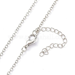 Ожерелья с подвесками из светящегося сплава&nbsp;NJEW-F284-06B