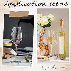 12 шт. 12 стиля сплав эмалированные подвески для бокалов вина&nbsp;AJEW-SC00047