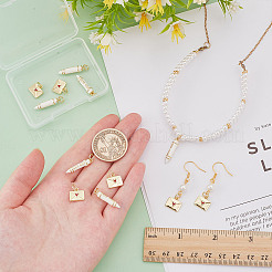 12 шт. 2 стиля латунных эмалевых подвесок&nbsp;KK-AR0004-70