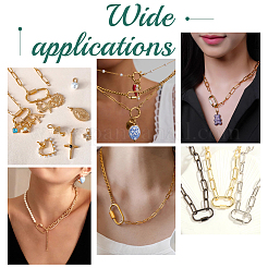 12 шт. 2 цвета 304 нержавеющая сталь винтовой карабин замок подвески&nbsp;STAS-UN0064-16