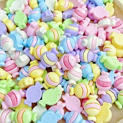 Мультяшные непрозрачные кабошоны из смолы&nbsp;RESI-C039-01J