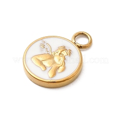 Подвески из нержавеющей стали 304 с эмалью&nbsp;STAS-B113-15G