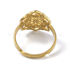 201 регулируемое кольцо из нержавеющей стали&nbsp;RJEW-C074-06G