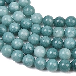 Naturali tinti giada bianca fili di perline&nbsp;GG-CBAEB22-B01-12mm-04