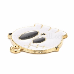 Panda di smalto in lega di Halloween&nbsp;ENAM-C004-01