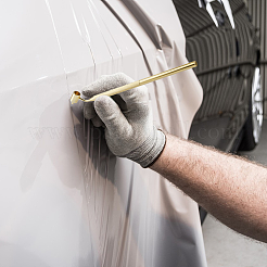 2 шт. 2 стиля металлическая наклонная тонкая ручка для рисования&nbsp;AJEW-FH0004-97