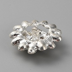 1-Loch-Legierung Strass Schaftknöpfe&nbsp;BUTT-WH0024-012