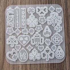 Серия клевер силиконовые Молды для украшений своими руками&nbsp;SIMO-R012-01B