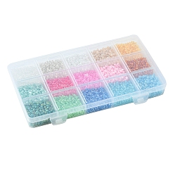 180 г 15-х цветных стеклянных бусин&nbsp;SEED-FS0001-11