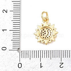 Ottone micro spianare pendenti zirconi&nbsp;KK-H525-05A-G