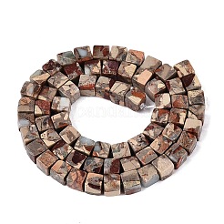 Perles de jaspe impériales naturelles&nbsp;G-Q606-43A-07