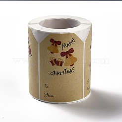 Pegatinas de rollo de polígono con temas navideños&nbsp;DIY-B045-07