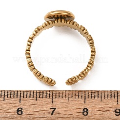 Composants de bague de manchette en acier inoxydable 304 à fleurs&nbsp;STAS-P454-05A-G