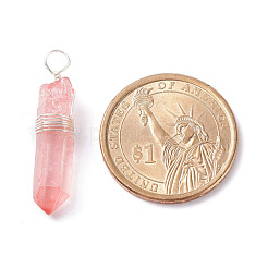 Подвески из натурального окрашенного кварца&nbsp;PALLOY-JF01280-02