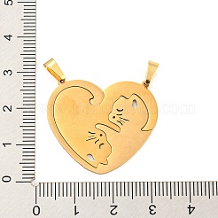 Раздельные подвески из нержавеющей стали 304 с вакуумным покрытием PVD&nbsp;STAS-B048-01G