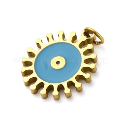 Подвески из нержавеющей стали 304 с эмалью&nbsp;STAS-E550-61G