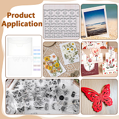 PVC-Aufbewahrungsplatte&nbsp;DIY-WH0888-839