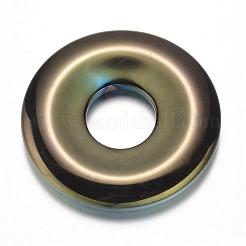 Galvanisieren unmagnetische synthetischen Hämatit Anhänger&nbsp;G-F337-49-03