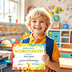 1 комплект обладателей сертификатов о награждении&nbsp;DIY-DO0001-12D