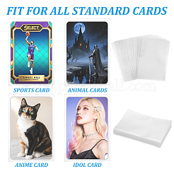 100 шт. прямоугольные целлофановые конверты для карточек из ОПП&nbsp;OPP-WH0001-03