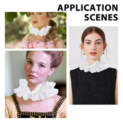 Кружевной воротник с оборками&nbsp;AJEW-WH0696-055B