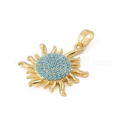 Pendentifs en laiton et strass&nbsp;RB-CBA4B36-02G-01