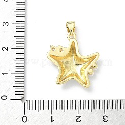 Латунные микро проложить кубического циркония подвески&nbsp;KK-P330-06G-03