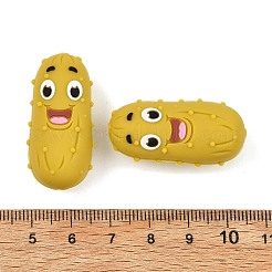 Perles en silicone sur le thème des légumes&nbsp;SL-D002-01A