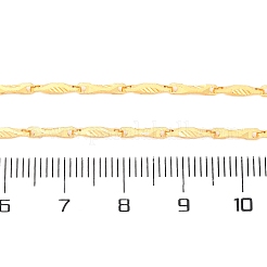 Ожерелья из латунных витых звеньев цепи&nbsp;NJEW-D302-63G