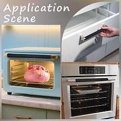 Защитный чехол на ручку холодильника из искусственной кожи&nbsp;DIY-CL0002-40B