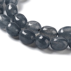 Hilos de abalorios de jade blanco natural&nbsp;G-E614-B01-06