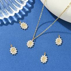 Pendentifs en laiton Shegrace sertis de micro-pavés de zircone cubique&nbsp;XGRQ3P737-617G