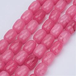 Perle rotonde di rodocrosite da 6 mm: filo di pietre preziose rosa naturali - Italia