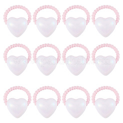 10 Stück Haaraccessoire aus Kunststoff für Mädchen&nbsp;OHAR-TAC0011-001A