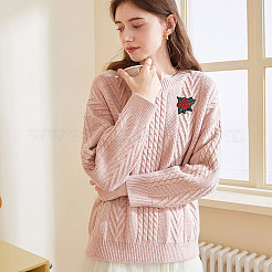 12 шт. 11 стиля цветочных компьютерных вышивок с термонаклейками/пришивными нашивками&nbsp;PATC-CA0001-34