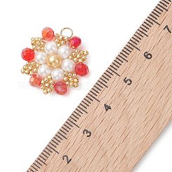 Pendenti con perline di vetro Toho&nbsp;PALLOY-MZ01276-03
