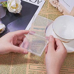 Прозрачные пластиковые бусины&nbsp;CON-BC0004-46