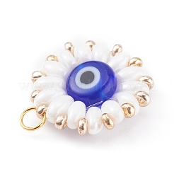 Colgantes de cuentas de murano mal de ojo&nbsp;PALLOY-JF00649