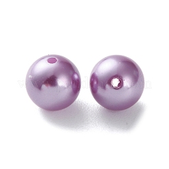Perles en plastique imitation perle&nbsp;FIND-M059-01C-03
