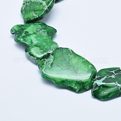 Натуральный имперский бисер из яшмы&nbsp;G-E444-11A