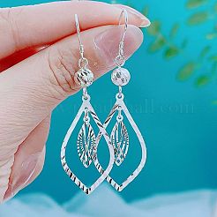 Серьги-подвески в форме капли из сплава&nbsp;FS-WG87F4F-01