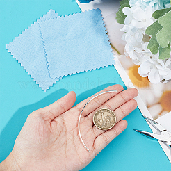 1шт 925 серебряных прямоугольника плоской проволоки&nbsp;STER-BBC0005-64A