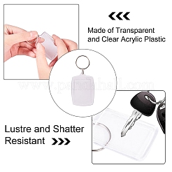 Брелок для фоторамки из акрила&nbsp;LS-KEYC-PH0001-18
