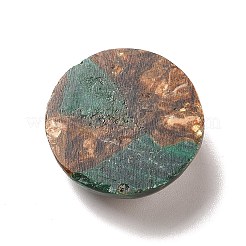 Cabochon in bronzite sintetica e malachite assemblati&nbsp;G-I339-08B