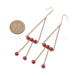 Il carnelian naturale ciondola l'orecchino&nbsp;EJEW-JE05968
