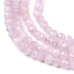 Природные кунцит бисер нитей&nbsp;G-P603-C-2mm-05